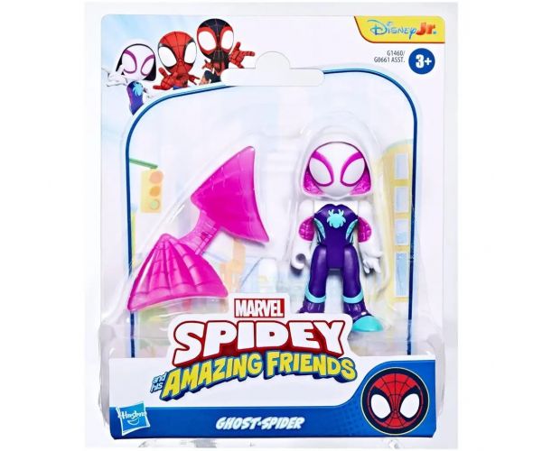 Póki és csodálatos barátai: Ghost-Spider játékfigura kiegészítővel - Hasbro