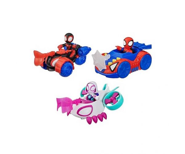 Póki i njegovi čudesni prijatelji: Igrački set Superjunaci i njihova vozila - Hasbro