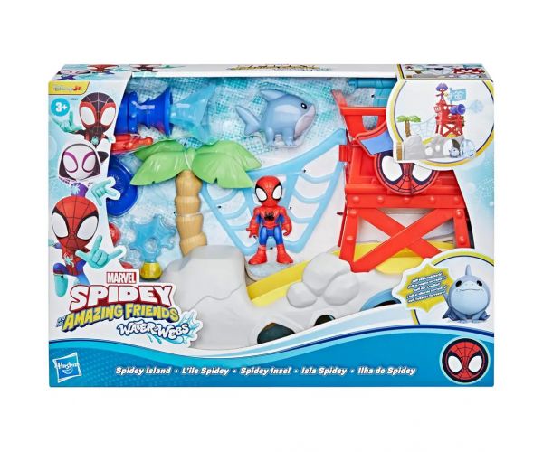 Póki és csodálatos barátai Waterwebs: Póki szigete játékszett - Hasbro
