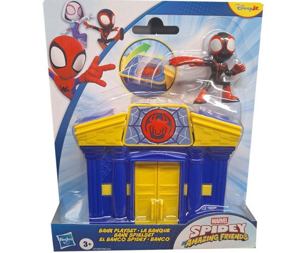 Póki és csodálatos barátai: Miles Morales bankos játékszett figurával - Hasbro