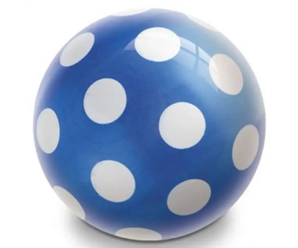 Pöttyös BioBall gumilabda 15cm-es több változatban - Mondo Toys