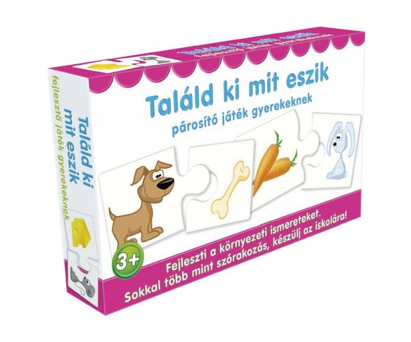 Pogodi što jedu, igra spajanja parova