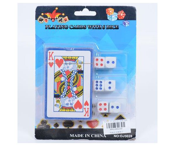Poker karte sa 6 kockica