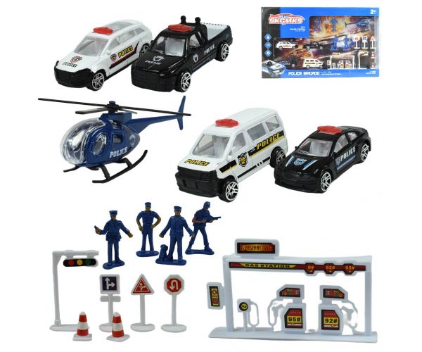 Police Brigade: Set policijskih automobila s dodacima