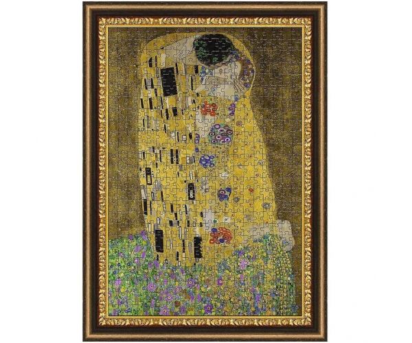 A csók, Klimt - 500 db-os puzzle kerettel - Trefl