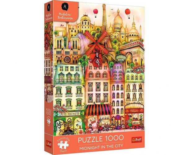 Éjfél Párizsban 1000db-os prémium puzzle - Trefl