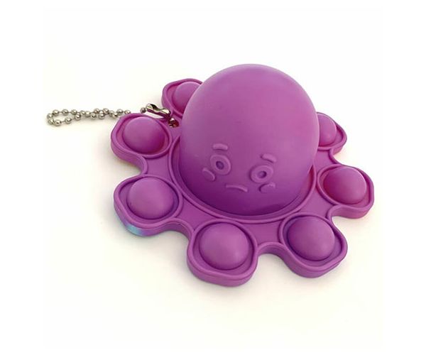Pop it polip za ključeve u nekoliko boja