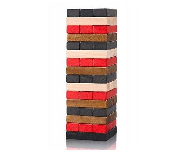 Popularna jenga igra Tower builder - Woodyland