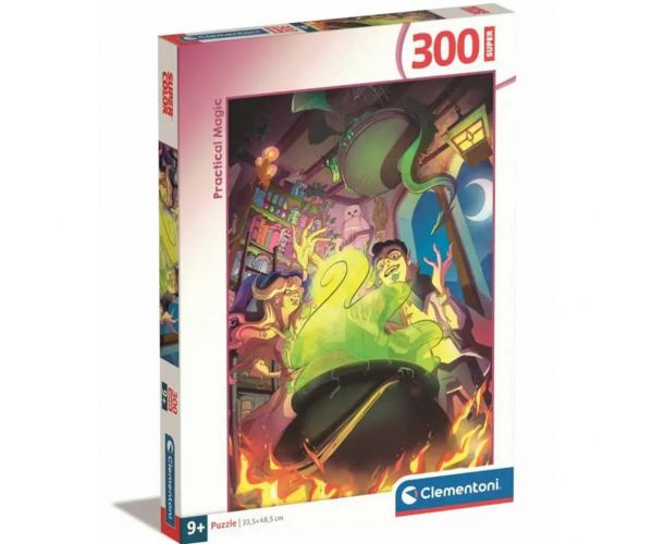 Gyakorlati varázslat 300db-os Super puzzle - Clementoni