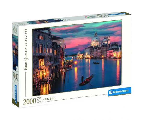 A csodálatos Canal Grande 2000db-os HQC puzzle - Clementoni