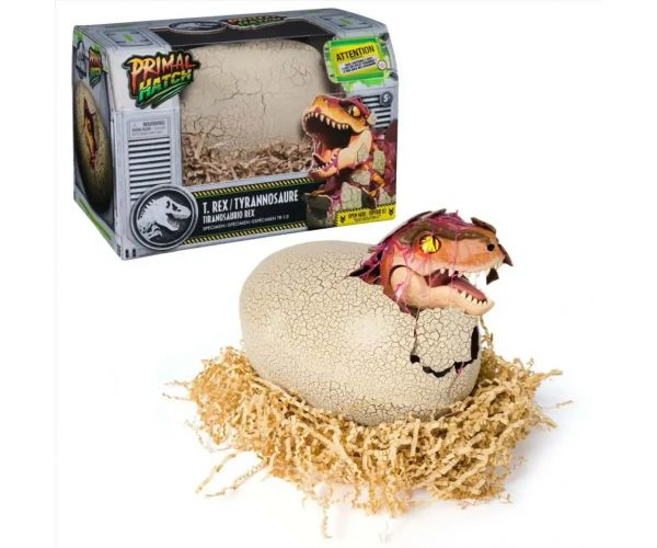 Primal Hatch Interaktív T-Rex dinoszaurusz tojásban - Spin Master
