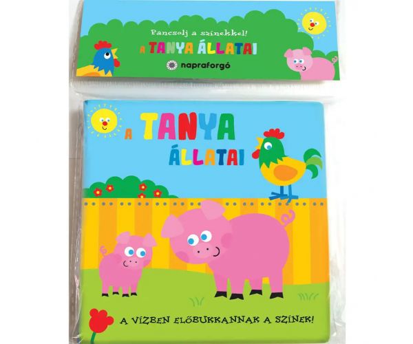 Pancsolj a színekkel! - A tanya állatai pancsoló könyv