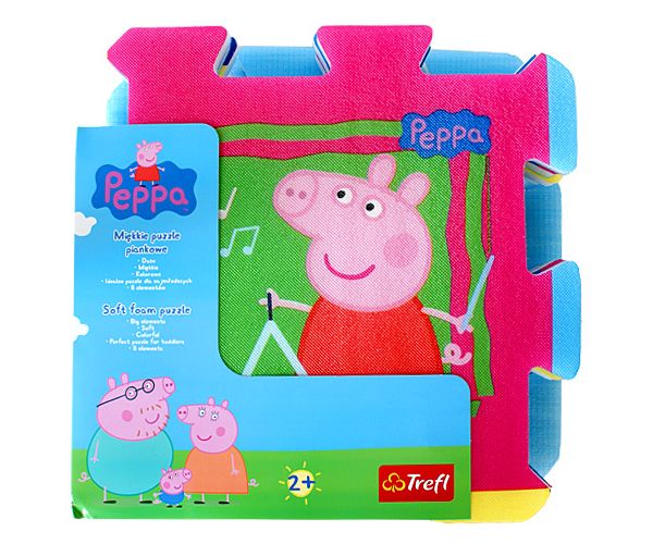Praščić Peppa spužvaste puzzle za pod - Trefl