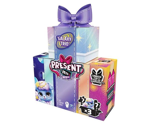 Present Pets Mini Galaxy Trio figure paket od 3kom - Spin Master