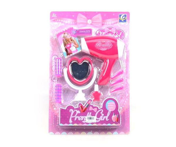 Pretty Girl pink set za uljepšavanje sa sušilom za kosu