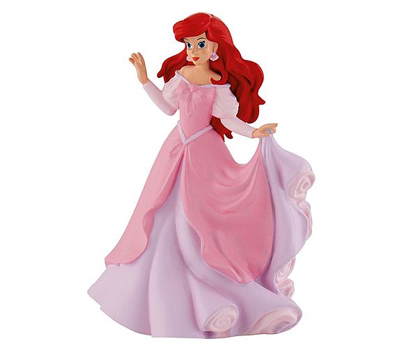 Princeza Ariel u ružičastoj haljini figura