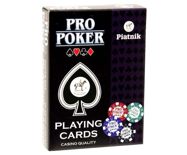 PRO Poker Club poker karte (1x55 karata) - Piatnik