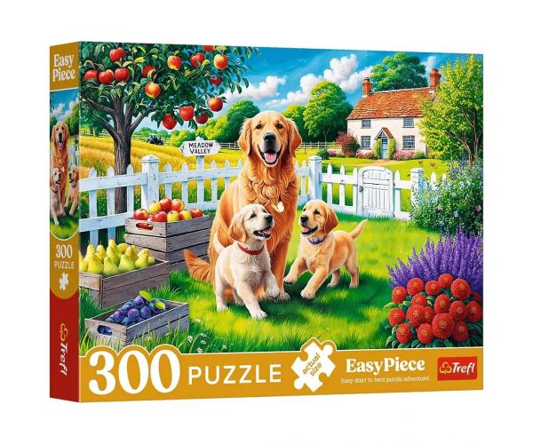 Kutyák vidéken Easy Piece 300db-os puzzle - Trefl