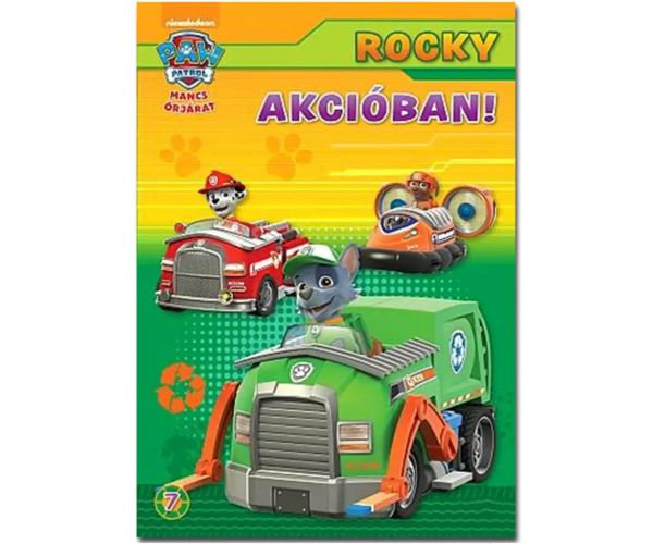 Psić Patrola: Rocky u akciji! radna bilježnica