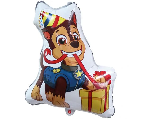 Psići u ophodnji: Chase s poklonom rođendanski folijski balon 60 cm