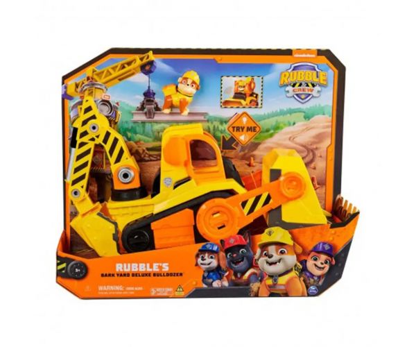Mancs Őrjárat: Rubble és csapata - Rubble deluxe buldózere - Spin Master