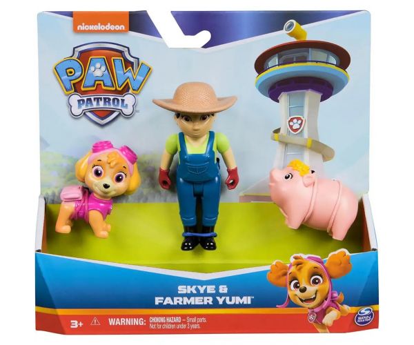 Mancs Őrjárat: Skye kiskutya és Farmer Yumi szett - Spin Master