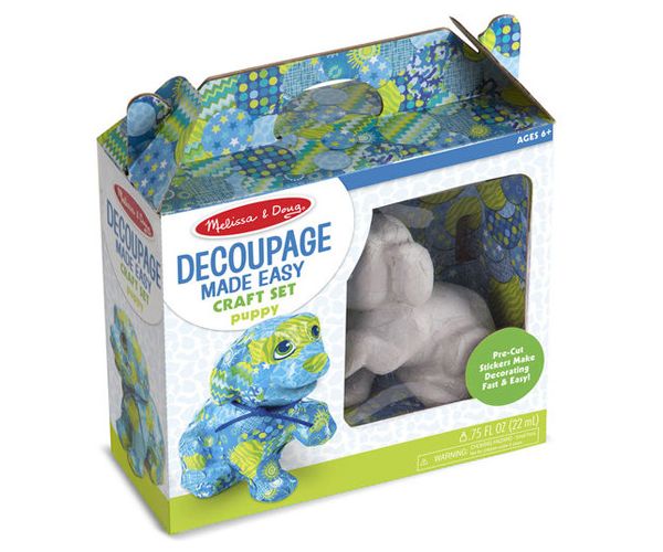 Psić decoupage set - Melissa & Doug