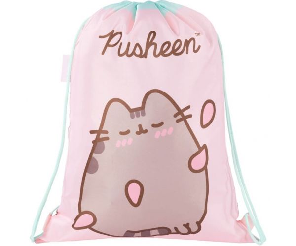 Pusheen ružičasta vrećica za tjelesni, sportska torba 34x43 cm
