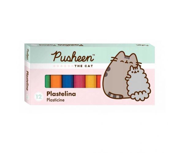 Pusheen gyurmaszett 12db-os