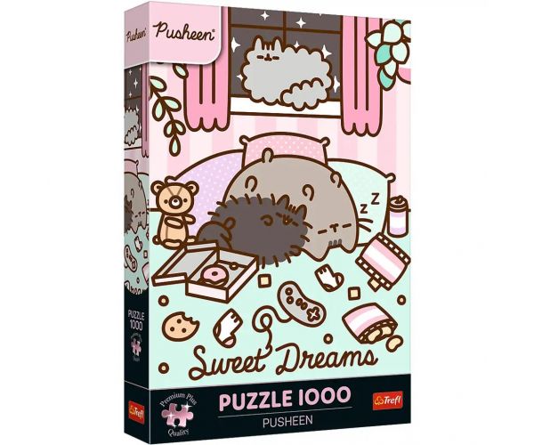 Pusheen édes álmok 1000db-os Prémium plus quality puzzle - Trefl