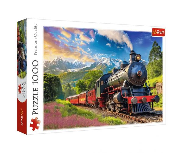 Utazás a hegyek között vonattal 1000db-os puzzle -Trefl