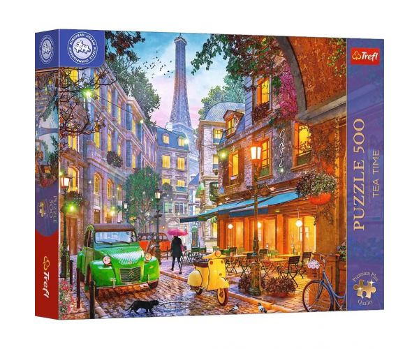 Puzzle EB: Kávézó Párizsban 500db-os prémium puzzle – Trefl