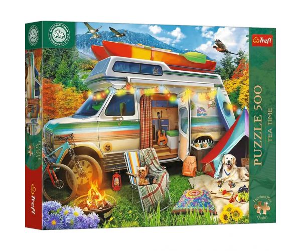 Puzzle EB: Kamping 500db-os prémium puzzle – Trefl