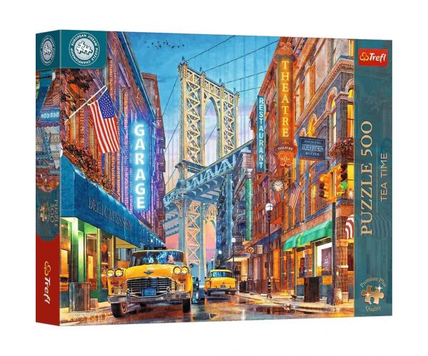 Puzzle EB: Manhattan híd, New York 500db-os prémium puzzle – Trefl