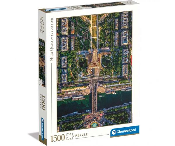Párizs felett HQC 1500db-os puzzle - Clementoni