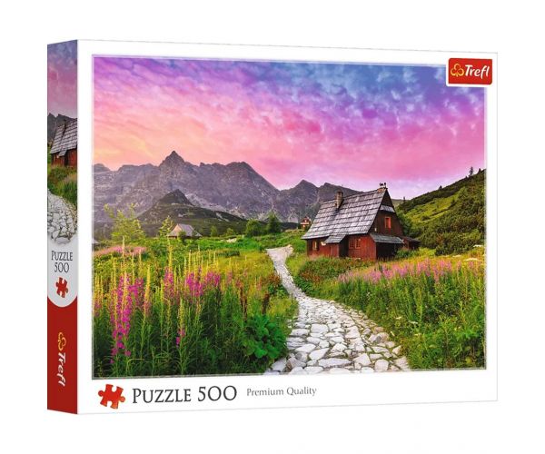 Út a Tátra csúcsai felé – 500 db-os puzzle – Trefl
