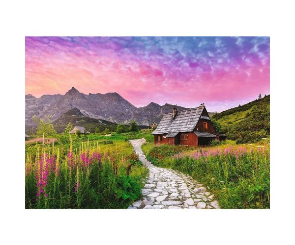 Put prema vrhovima Tatra – puzzle od 500 dijelova – Trefl