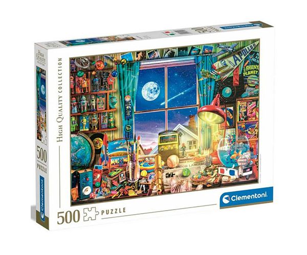 Putovanje na mjesec HQC puzzle 500 dijelova - Clementoni