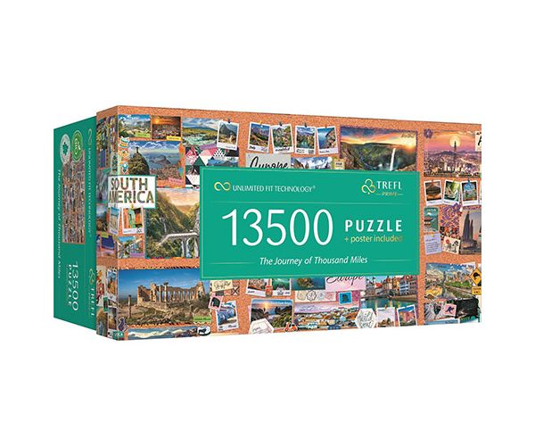 Putovanje od tisuću milja UFT puzzle od 13500 dijelova - Trefl