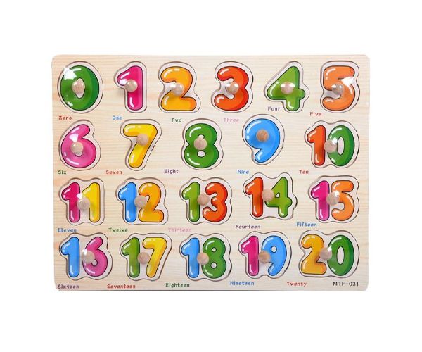 Puzzle sa brojevima 0-20
