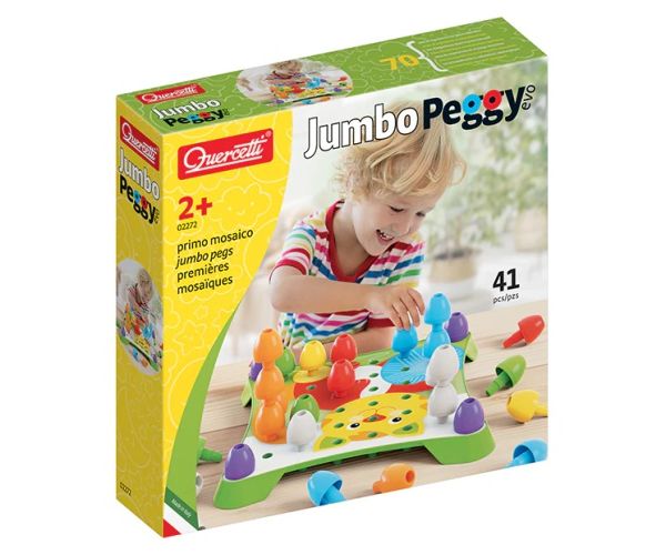 Quercetti: Jumbo Peggy set točkica od 41 dijela