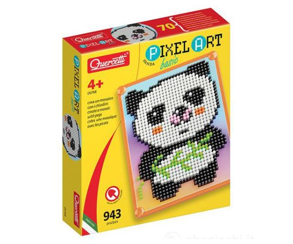 Quercetti: Pixel Art Panda čavlići
