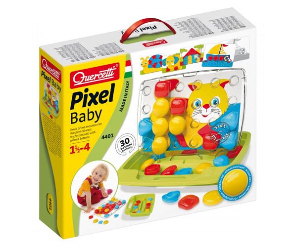 Quercetti: Pixel Baby veliki set čavlića