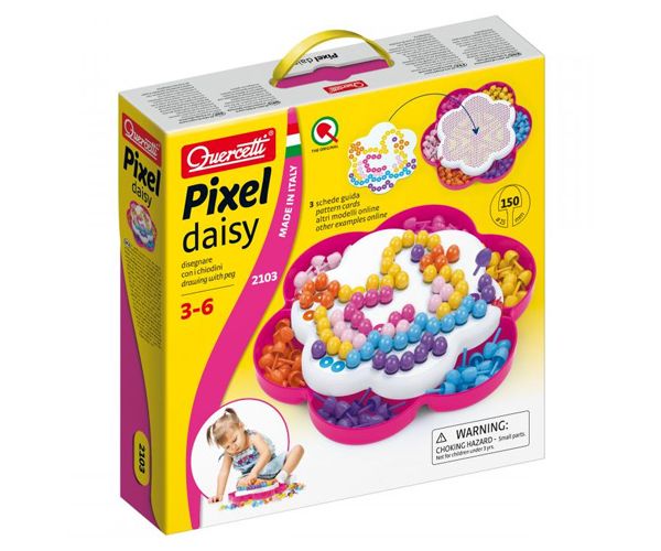 Quercetti: Pixel Daisy set čavlića - 150kom