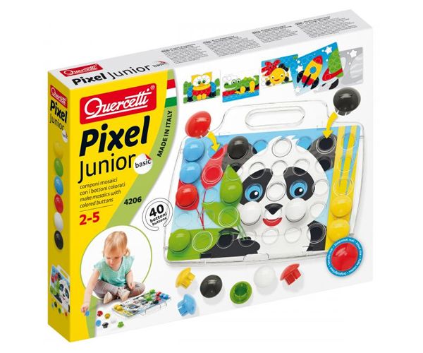 Quercetti: Pixel Junior veliki set čavlića