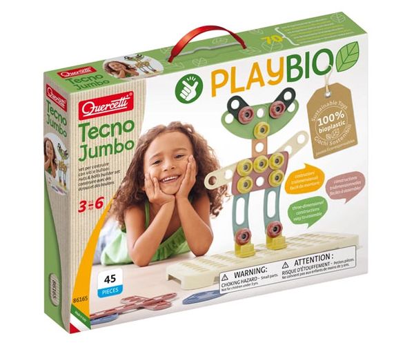 Quercetti: Play Bio Tecno Jumbo građevinska igra 42kom