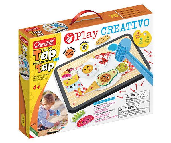 Quercetti: Play Creativo Tap Tap hrana kreativna igra