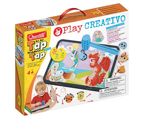 Quercetti: Play Creativo Tap Tap životinjska kreativna igra