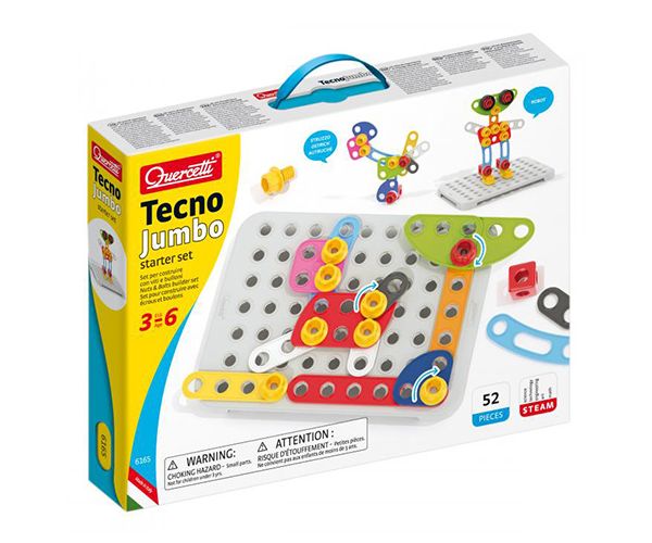 Quercetti: Techno Jumbo set od 52kom