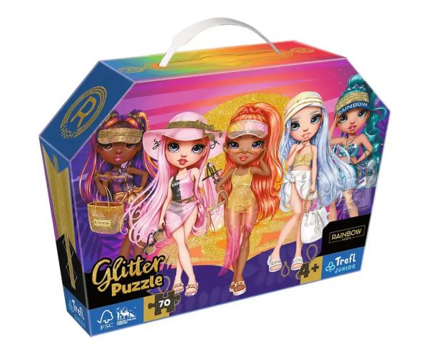 Rainbow High 70db-os glitter puzzle - Trefl